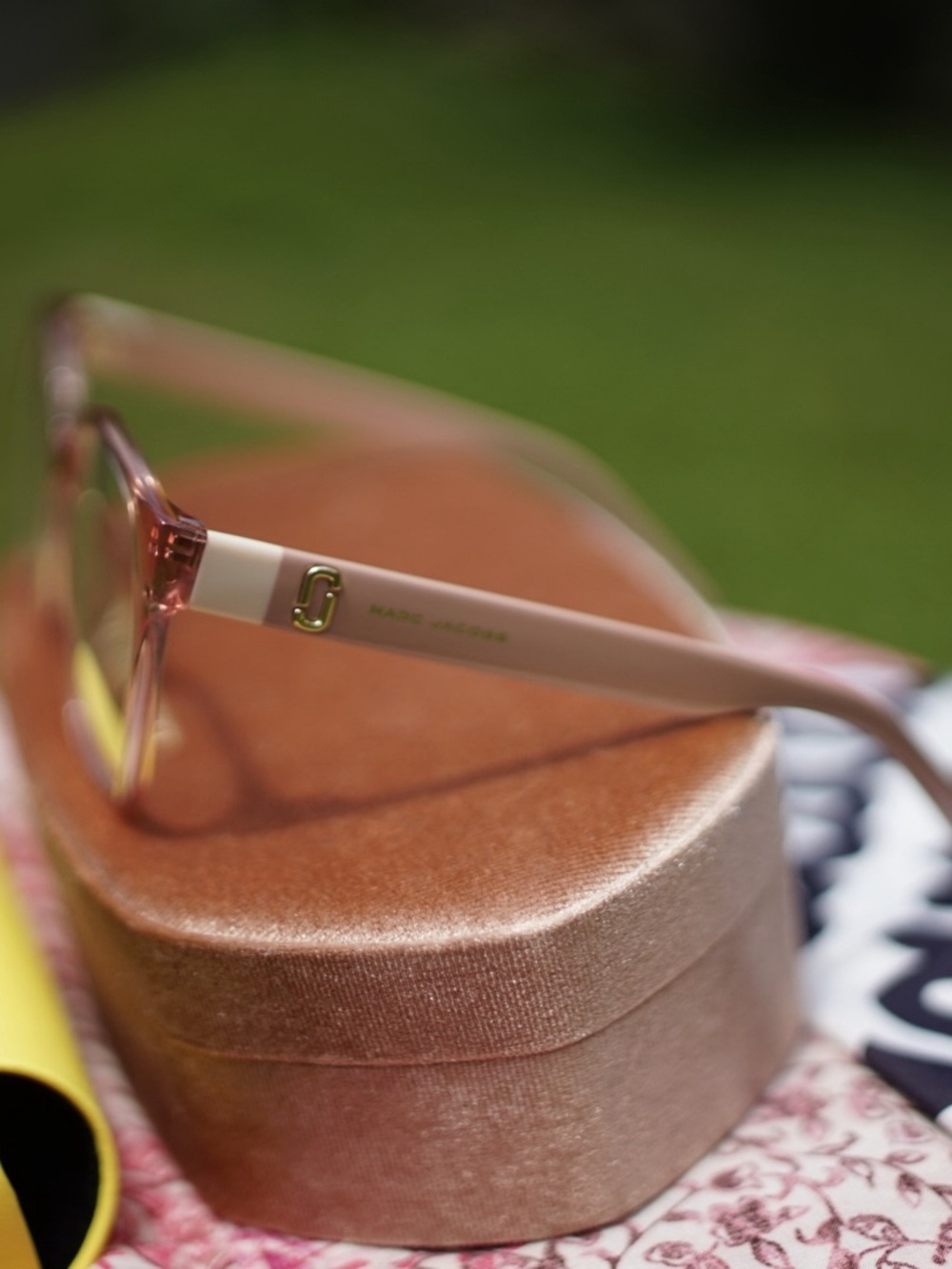 Marc Jacobs Pink Rx Glasses - Picture 3 of 5